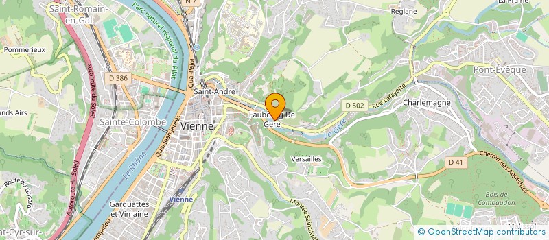 localisation de l'entreprise MONSIEUR HALIL ARPACI à VIENNE