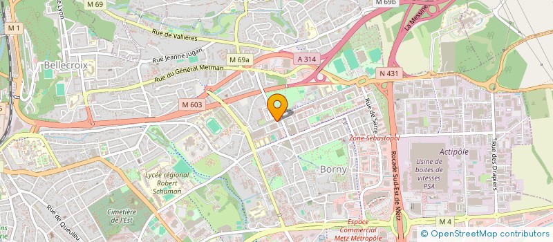 localisation de l'entreprise MONSIEUR HALIL ARSLANBAS  METZ