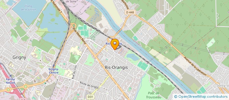 localisation de l'entreprise MONSIEUR HALIL ASIK à RIS-ORANGIS
