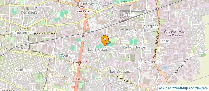 localisation de l'entreprise MONSIEUR HALIL BAGDADI  VILLEURBANNE