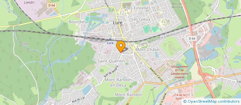 localisation de l'entreprise MONSIEUR HALIL BALTA  LURE