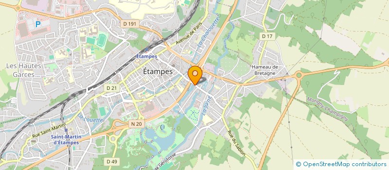 localisation de l'entreprise MONSIEUR HALIL BOZDOGAN à ETAMPES