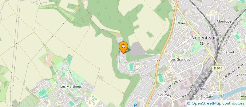 localisation de l'entreprise MONSIEUR HALIL CELIK  NOGENT-SUR-OISE