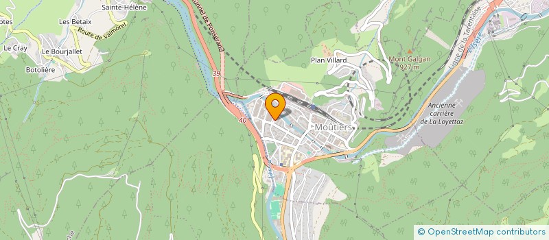 localisation de l'entreprise MONSIEUR HALIL DEMIRTAS à MOUTIERS