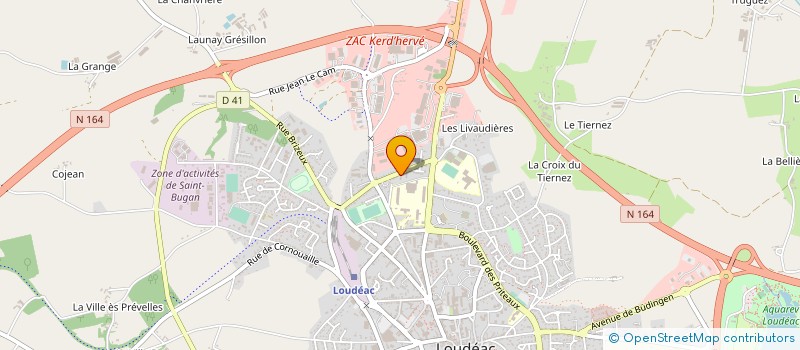 localisation de l'entreprise MONSIEUR HALIL DENIZ à LOUDEAC