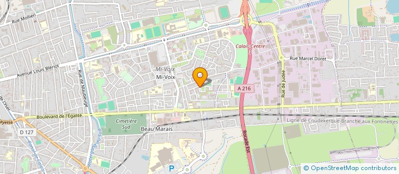 localisation de l'entreprise MONSIEUR HALIL ESKI à CALAIS