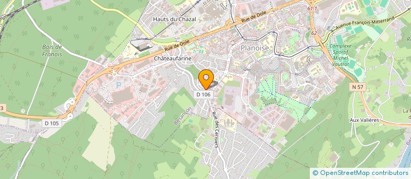 localisation de l'entreprise MONSIEUR HALIL GECER à BESANCON