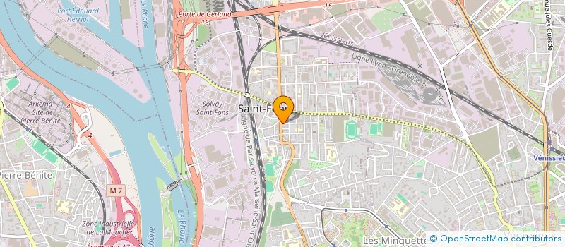 localisation de l'entreprise MONSIEUR HALIL ISMAIL  SAINT-FONS