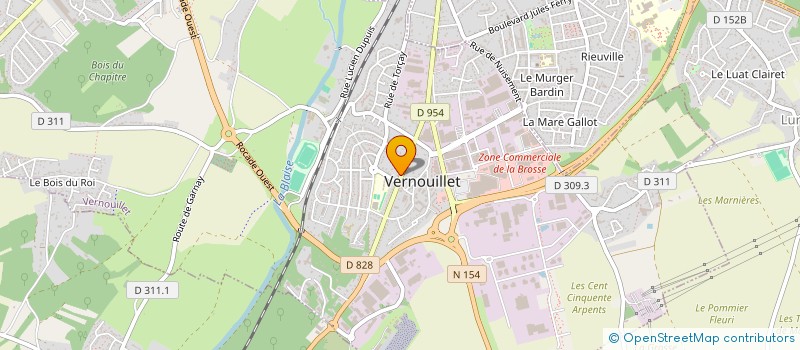 localisation de l'entreprise MONSIEUR HALIL KONUK à VERNOUILLET