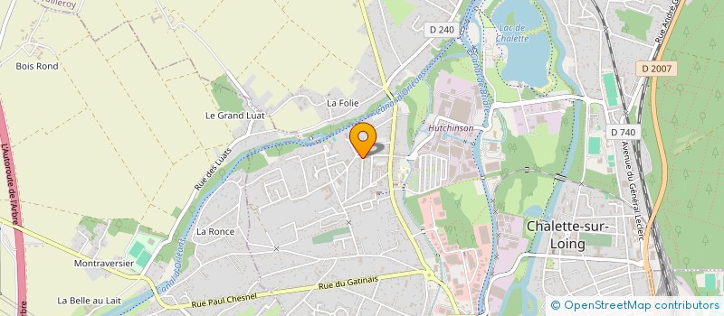 localisation de l'entreprise MONSIEUR HALIL KOYUNCU à CHALETTE-SUR-LOING