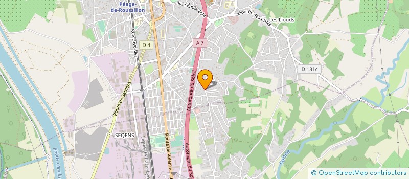 localisation de l'entreprise MONSIEUR HALIL ORAN à ROUSSILLON