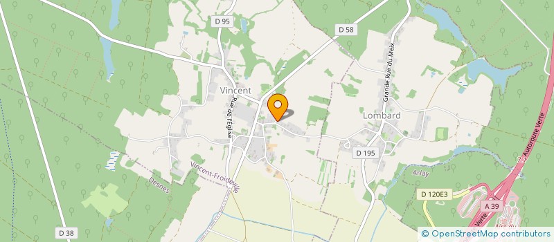 localisation de l'entreprise MONSIEUR HALIL PEKINCE  VINCENT-FROIDEVILLE