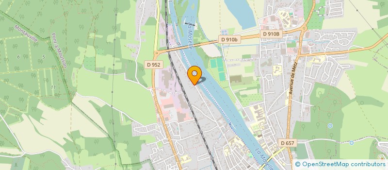 localisation de l'entreprise MONSIEUR HALIL SAGIN  PONT-A-MOUSSON