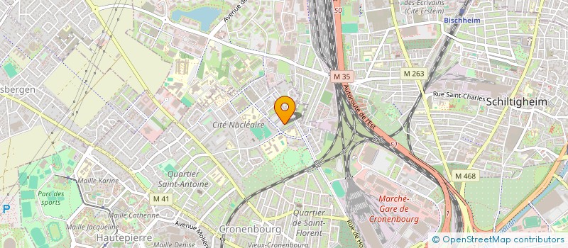 localisation de l'entreprise MONSIEUR HALIL TASPINAR à STRASBOURG