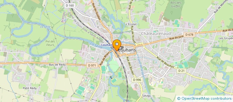 localisation de l'entreprise MONSIEUR HALIL TOPRAK à LOUHANS