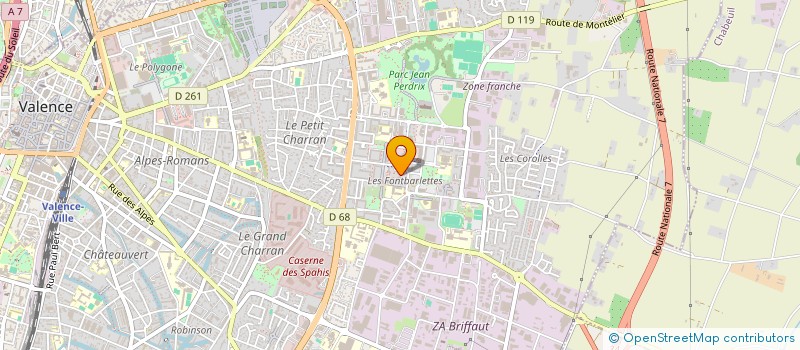localisation de l'entreprise MONSIEUR HALIL UZUM à VALENCE