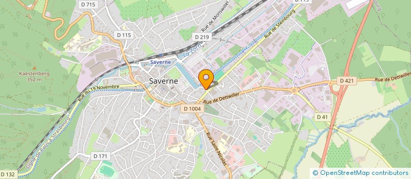 localisation de l'entreprise MONSIEUR HALIL YILDIRIM à SAVERNE