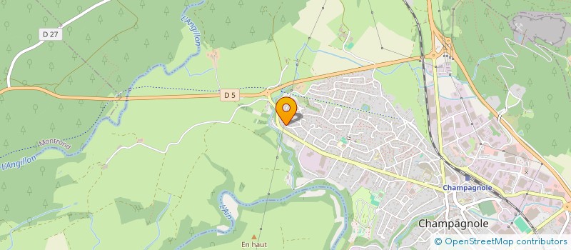 localisation de l'entreprise MONSIEUR HALIL YUNLU  CHAMPAGNOLE