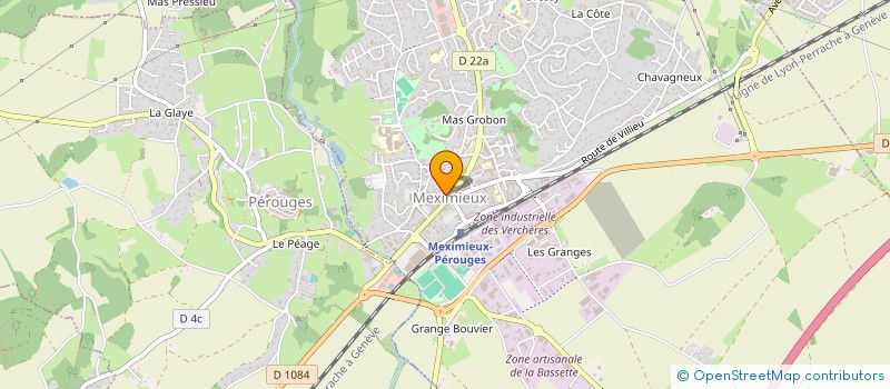 localisation de l'entreprise MONSIEUR HALIL ZOBU à MEXIMIEUX