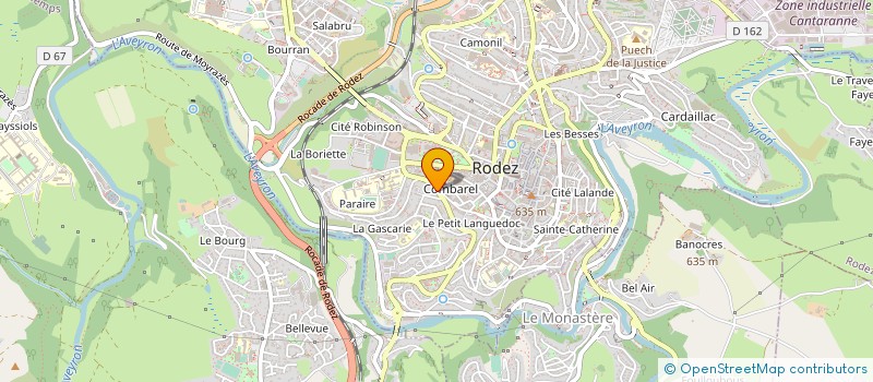 localisation de l'entreprise MONSIEUR HALIM ALI à RODEZ