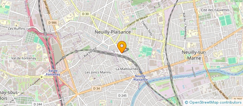 localisation de l'entreprise MONSIEUR HALIM ALLAM à NEUILLY-PLAISANCE