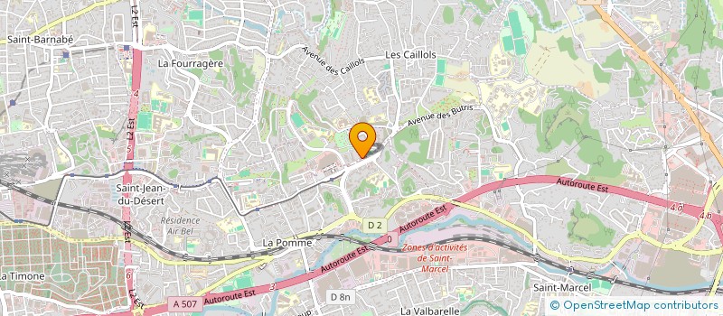 localisation de l'entreprise MONSIEUR HALIM BELGHAZI  MARSEILLE