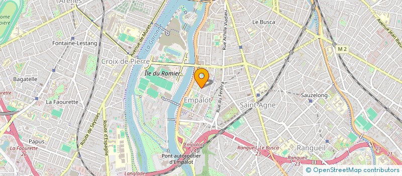 localisation de l'entreprise MONSIEUR HALIM BERRAZOUANE  TOULOUSE