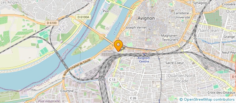 localisation de l'entreprise MONSIEUR HALIM BRAHMIA  AVIGNON