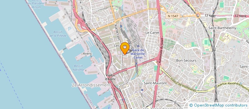 localisation de l'entreprise MONSIEUR HALIM DAOUDI à MARSEILLE