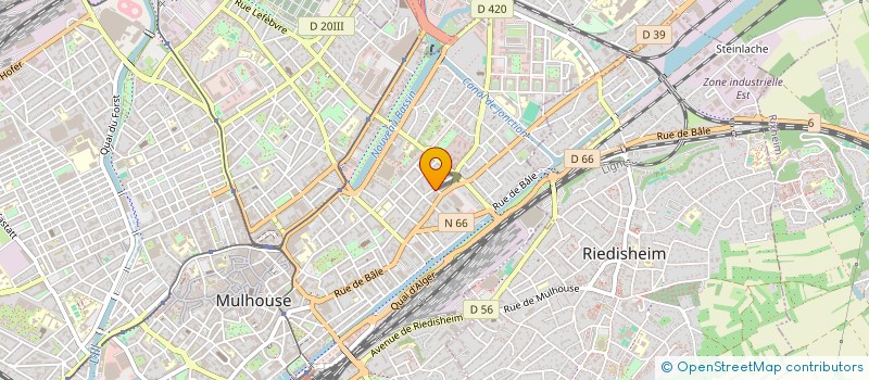 localisation de l'entreprise MONSIEUR HALIM HOTAK  MULHOUSE