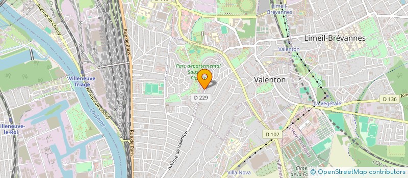 localisation de l'entreprise MONSIEUR HALIM LAZIZI  VILLENEUVE-SAINT-GEORGES