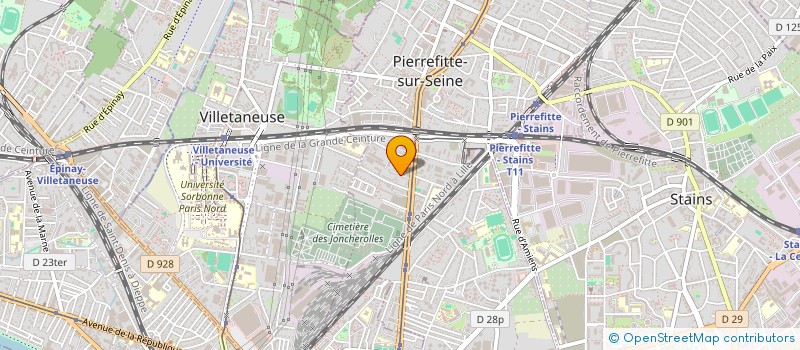 localisation de l'entreprise MONSIEUR HALIM MOHAMEDI à PIERREFITTE-SUR-SEINE