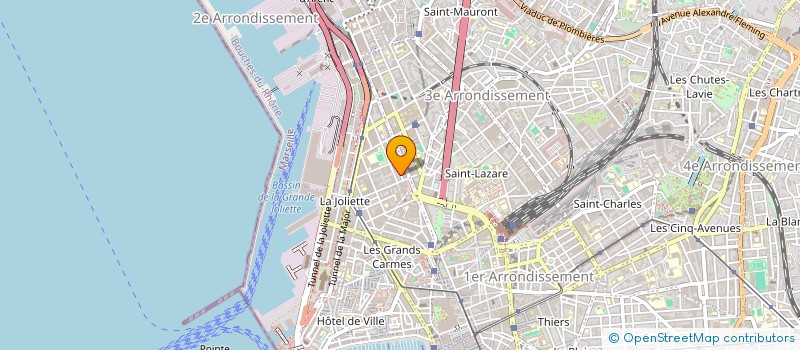 localisation de l'entreprise MONSIEUR HALIM NAAK à MARSEILLE