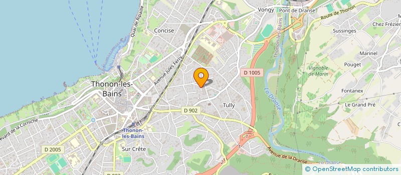 localisation de l'entreprise MONSIEUR HALIM OZDEMIR à THONON-LES-BAINS