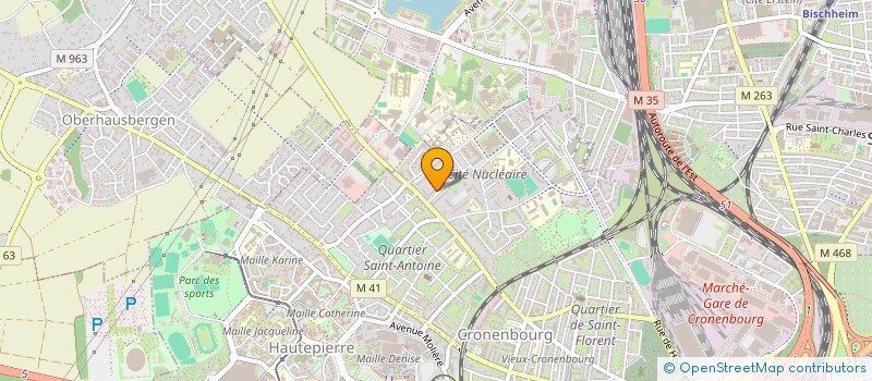 localisation de l'entreprise MONSIEUR HALIM SAHIN à STRASBOURG
