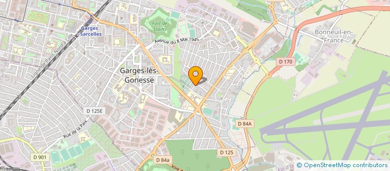 localisation de l'entreprise MONSIEUR HALIM TALBI  GARGES-LES-GONESSE