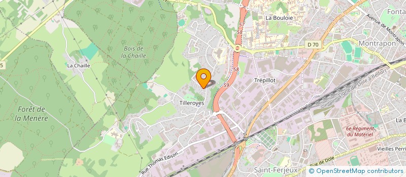 localisation de l'entreprise MONSIEUR HALIM ZENATI  BESANCON