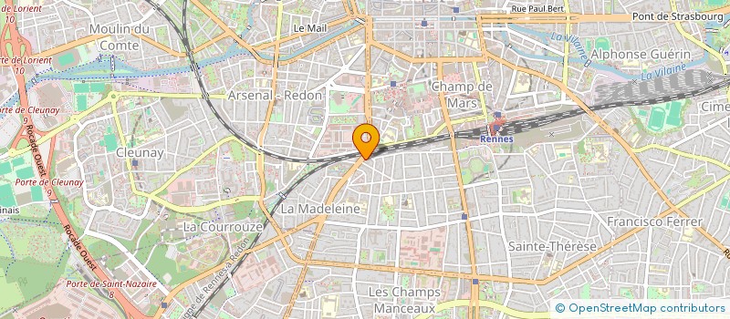 localisation de l'entreprise MONSIEUR HALIMA MECHKOUR  RENNES