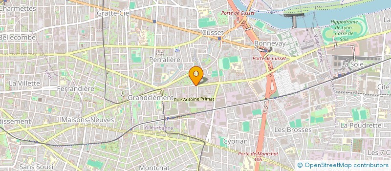 localisation de l'entreprise MONSIEUR HALIS GUZEL  VILLEURBANNE