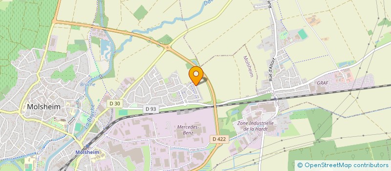 localisation de l'entreprise MONSIEUR HALIT CETINTAS  MOLSHEIM