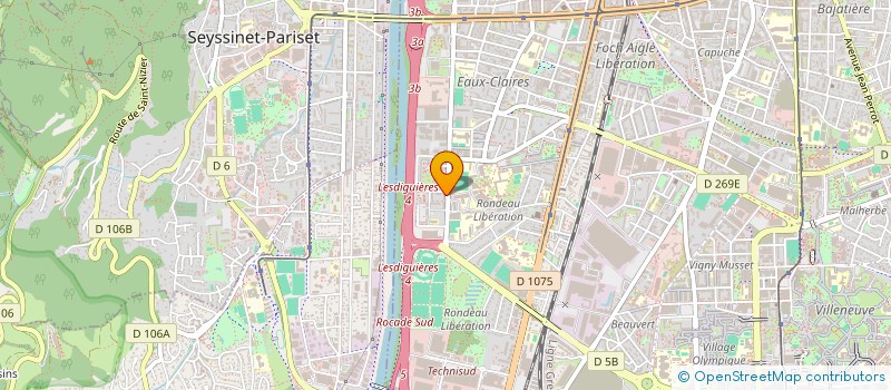 localisation de l'entreprise MONSIEUR HALIT GUR  GRENOBLE