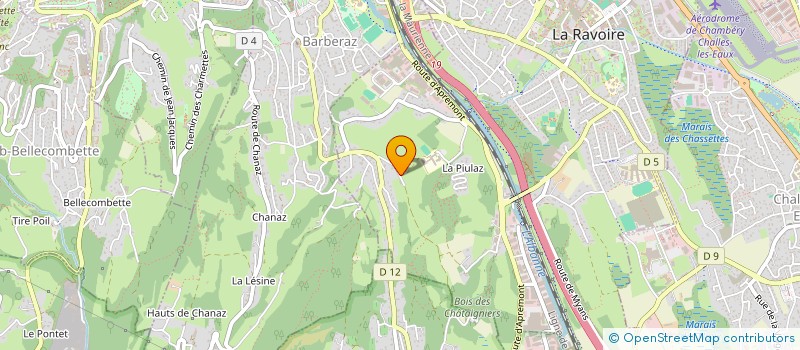localisation de l'entreprise MONSIEUR HALIT TRSHANI à LA RAVOIRE