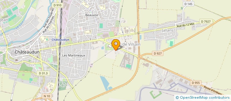 localisation de l'entreprise MONSIEUR HALIT YUKSEL à CHATEAUDUN