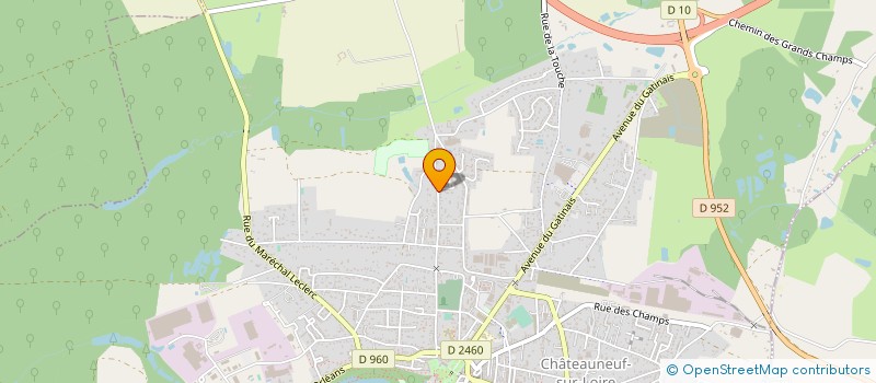 localisation de l'entreprise MONSIEUR HALKAN TEKER  CHATEAUNEUF-SUR-LOIRE