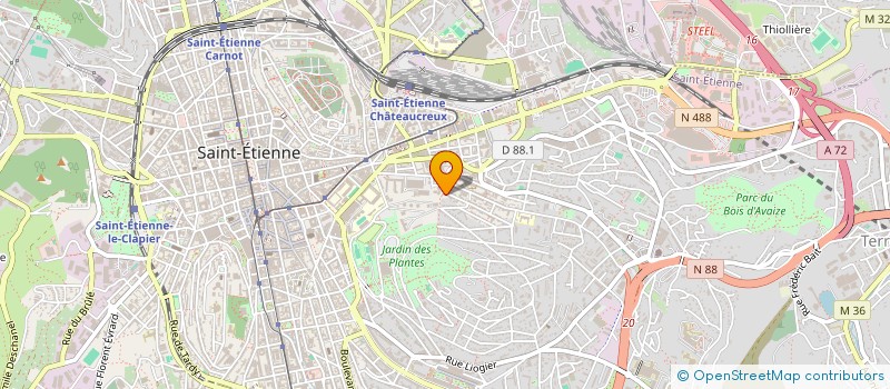 localisation de l'entreprise MONSIEUR HALLIL BOZBIYIK à SAINT-ETIENNE