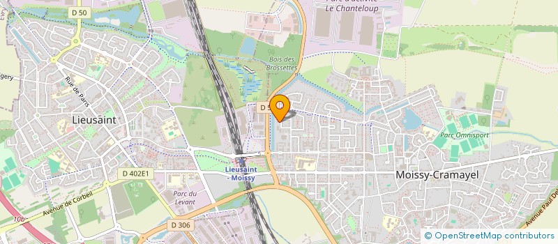 localisation de l'entreprise MONSIEUR HALYM M'MADI  MOISSY-CRAMAYEL