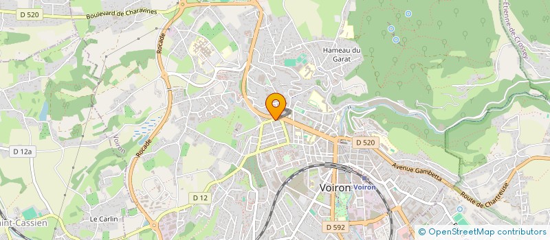 localisation de l'entreprise MONSIEUR HAMA SEFOUHI à VOIRON