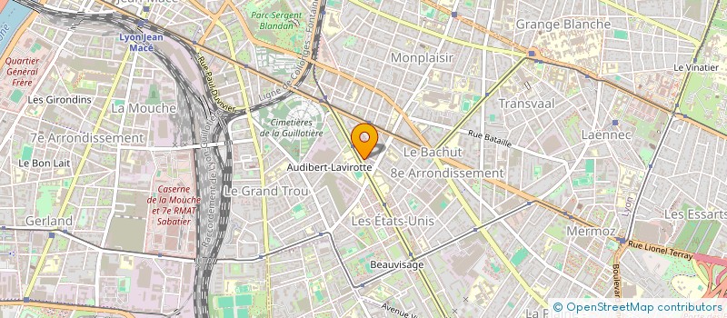 localisation de l'entreprise MONSIEUR HAMAD BEN SALAH  LYON