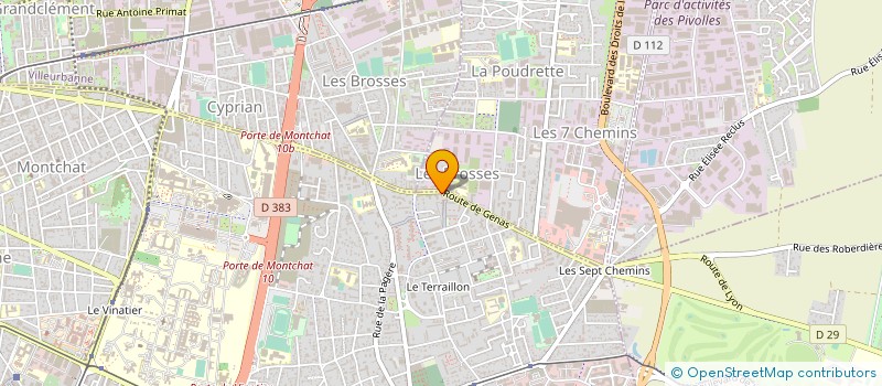localisation de l'entreprise MONSIEUR HAMAD RAHAL  BRON