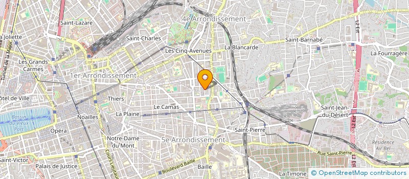 localisation de l'entreprise MONSIEUR HAMADA MADI à MARSEILLE